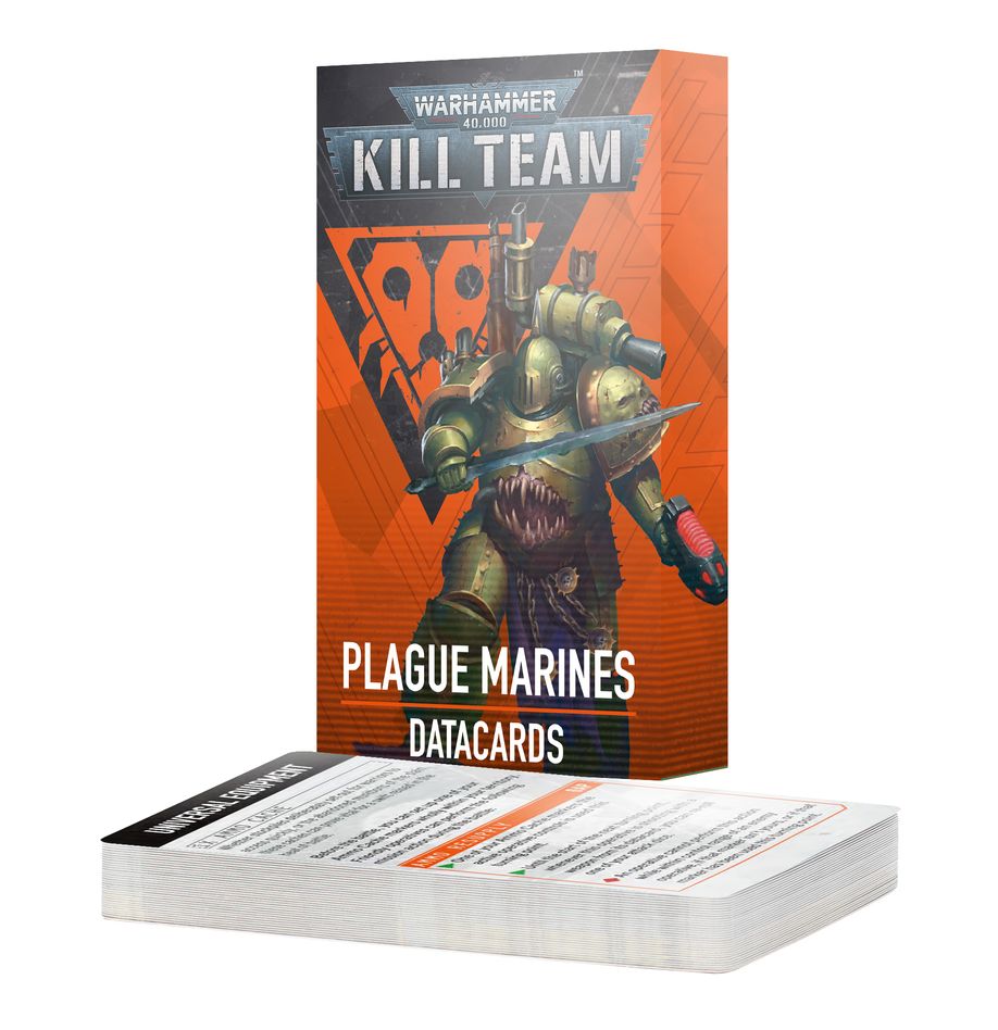 (image for) Plague Marines Datacards